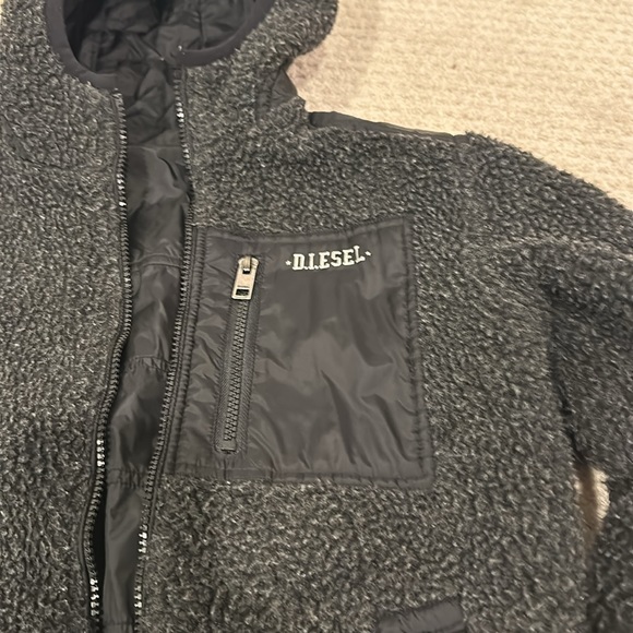 Reversible Diesel Jacket Boys Size 8 - Picture 5 of 6
